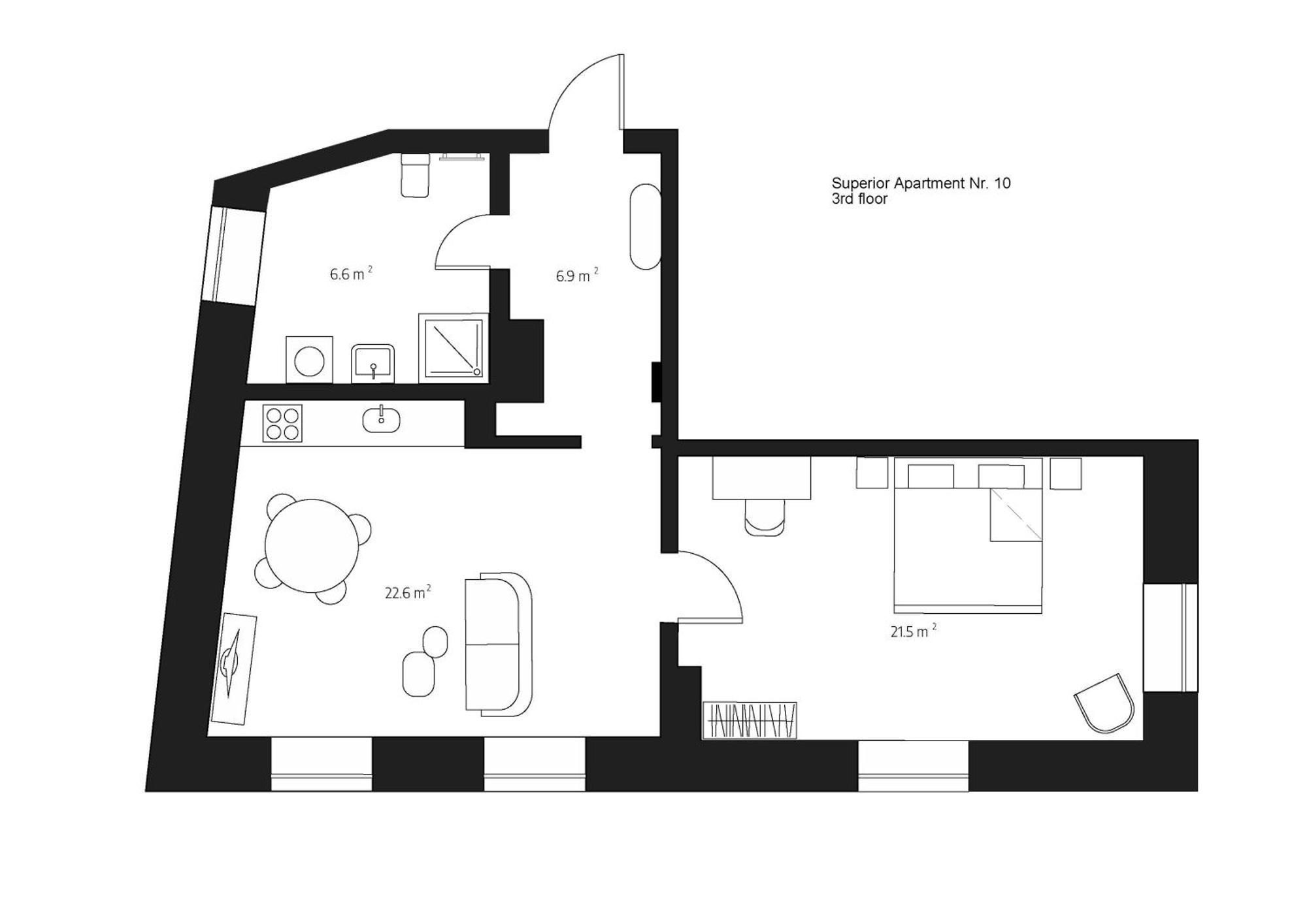 Centra Nams - Center Apartments Cesis Room photo